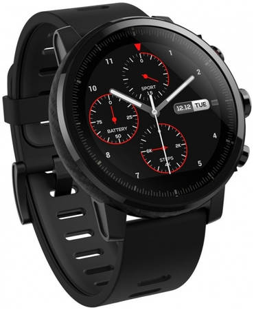 Умные часы Xiaomi Amazfit Stratos+ Black (X18739)