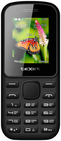 Мобильный телефон teXet TM-130 Black 965844462832108