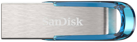 Флешка SanDisk Cruzer Ultra Flair 128ГБ Silver/Blue (SDCZ73-128G-G46B) 965844462833000