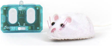 Микроробот Мышка Hexbug на ИК управлении белая 965844462839800