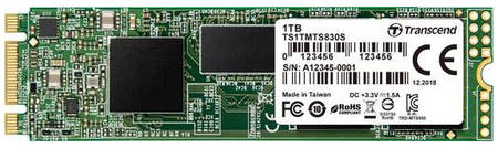 SSD накопитель Transcend MTS830 M.2 2280 1 ТБ (TS1TMTS830S) 965844462923040