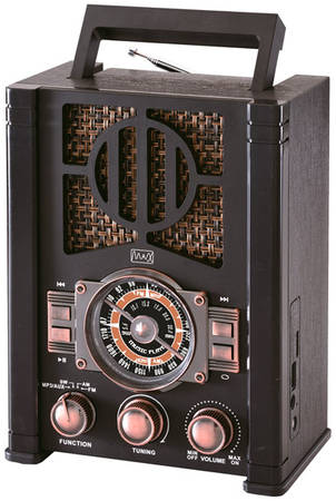 Радиоприемник MAX MR-420 Brown 965844462923314