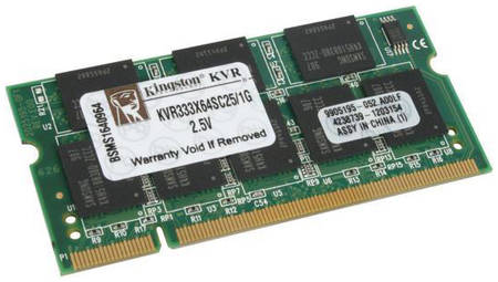 Оперативная память Kingston KVR333X64SC25/1G ValueRAM 965844462946139