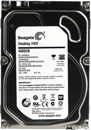Жесткий диск Seagate Desktop HDD 4ТБ (ST4000DM000)