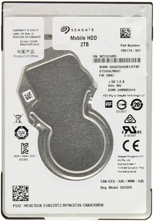 Жесткий диск Seagate Mobile HDD 2ТБ (ST2000LM007) 965844462946332