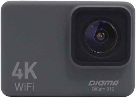 Экшн-камера DIGMA DC810 Grey (1454659) 965844463008307