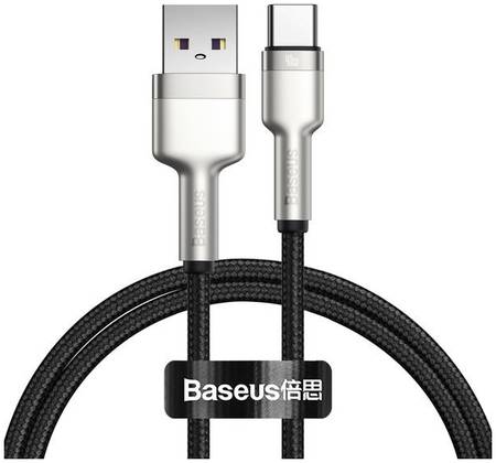 Кабель Baseus Cafule Series Metal USB/USB-C 40W 1m Black (CATJK-A01) Cafule Series Metal CATJK-A01 USB/USB-C 40W 1m 965844463069951
