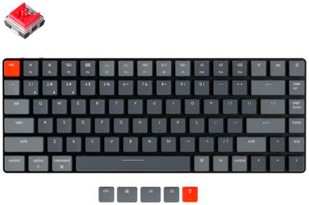 Беспроводная игровая клавиатура Keychron K3 Black (K3E1) 965844463113805