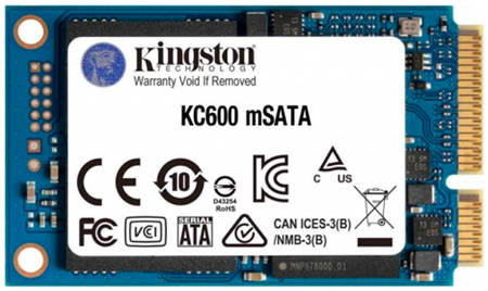 SSD накопитель Kingston KC600 mSATA 512 ГБ (SKC600MS/512G) 965844463134389