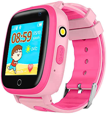 Смарт-часы Prolike PLSW11PN, Pink PLSW11PN, розовые 965844463151430