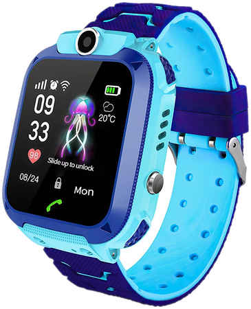 Смарт-часы Prolike PLSW12BL, Blue PLSW12BL, голубые 965844463151439