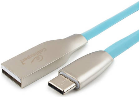 Кабель Cablexpert USB Type-C CC-G-USBC01Bl-1M 965844463196471