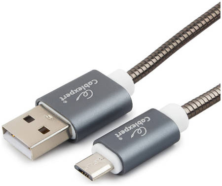 Кабель Cablexpert Micro USB CC-G-mUSB02Gy-1M