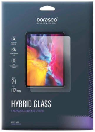 Защитное стекло BORASCO Hybrid для планшетов Lenovo Tab P11 TB-J606F/TB-J606L Hybrid Glass