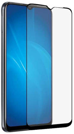 Защитное стекло для экрана DF rmColor-15 для Realme C20/C21 1 шт, черный 965844463224456