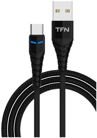 Кабель TFN Knight, USB A(m), USB Type-C (m), 1м, черный tfn-cknusbcusb1mbk 965844463224826