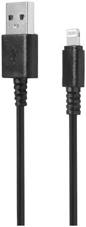 Кабель SUNWIND Lightning (m), USB A(m), 1.2м, MFI, черный 965844463224879