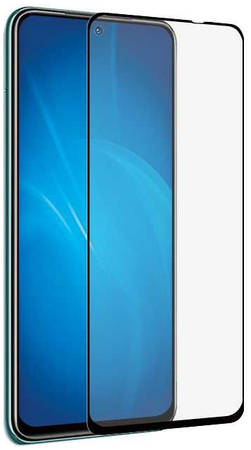 Защитное стекло DF xiColor-86 для Xiaomi Redmi Note 10 Pro 1 шт, черный