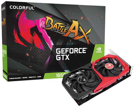 Видеокарта Colorful NVIDIA GeForce GTX 1650 SUPER Battle-Ax NB (GTX 1650 SUPER NB 4G-V) 965844463234160