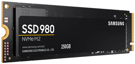 SSD накопитель Samsung 980 M.2 2280 250 ГБ (MZ-V8V250BW) 965844463295401