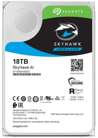 Жесткий диск Seagate SkyHawk AI 18ТБ (ST18000VE002) 965844463295834