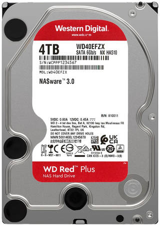 Жесткий диск WD Red 4ТБ (WD40EFZX) 965844463295897