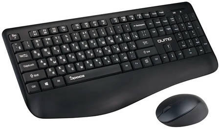 Комплект клавиатура и мышь Qumo Space к57/м75 Wireless 965844463318776