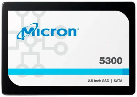 SSD накопитель Micron 5300 PRO 2.5″ 3,84 ТБ (MTFDDAK3T8TDS-1AW1ZABYY) 965844463417875