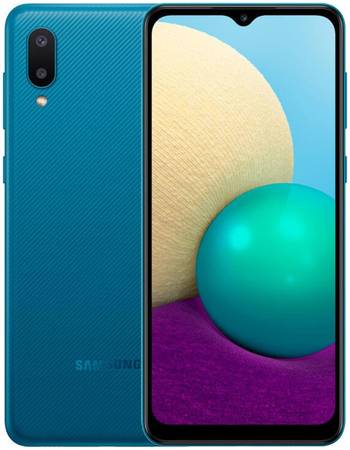 Смартфон Samsung Galaxy A02 2/32GB Blue (SM-A022GZBBSER) 965844463433596