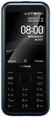 Мобильный телефон Nokia 8000 DS TA-1303 4G BLUE 965844463436449