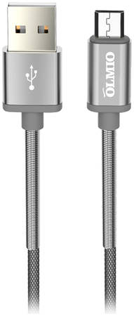 Кабель Olmio HD USB 2.0 - microUSB 1.2м 2,1A 965844463460183