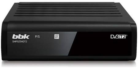 DVB-T2 приставка BBK SMP025HDT2 Black 965844463492713