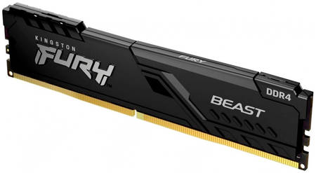 Оперативная память Kingston Fury Beast Black 4Gb DDR4 3200MHz (KF432C16BB/4) 965844463530438