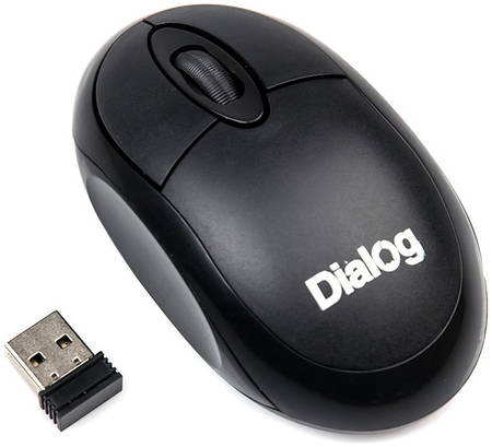 Беспроводная мышь Dialog MROC-10U Black 965844463530842