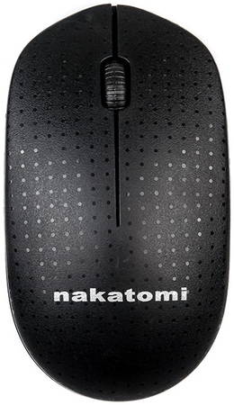 Беспроводная мышь nakatomi MRON-02U Black 965844463530849
