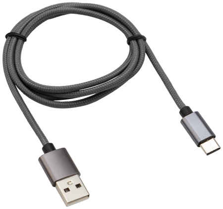 Кабель Rexant USB - Type-C 3A 1m Graphite 18-1896 965844463531072