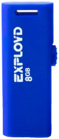 Флешка Exployd 580 EX 8ГБ Blue (EX-8GB-580-Blue) 965844463531263
