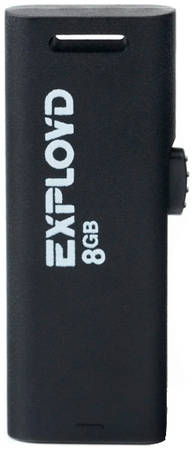 Флешка Exployd 580 EX 8ГБ Black (EX-8GB-580-Black) 965844463531269