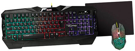 Комплект клавиатура и мышь Qumo Solaris 965844463531760