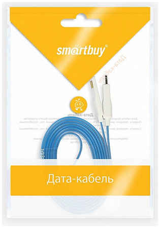 Кабель Smartbuy iK-512s USB-8 pin плоский с индикатором заряда