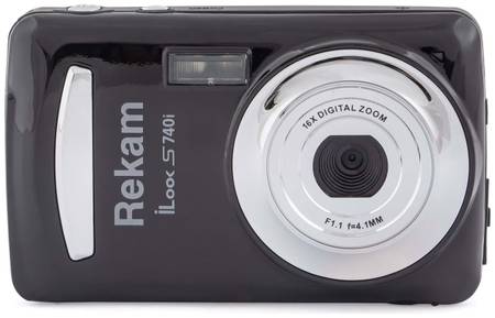 Фотоаппарат цифровой компактный Rekam iLook S740i Black 965844463571400