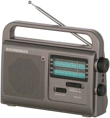 Радиоприемник Soundmax SM-RD2110 Grey 965844463572594
