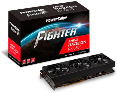 Видеокарта PowerColor AMD Radeon RX 6800 Fighter 965844463630429