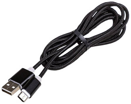 Кабель Skyway USB - Type-C 3.0А 1,5м Black