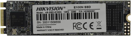 SSD накопитель Hikvision E100N M.2 2280 128 ГБ (HS-SSD-E100N/128G)