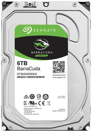 Жесткий диск Seagate BarraCuda 6ТБ (ST6000DM003)