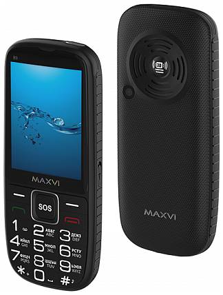 Мобильный телефон Maxvi B9 Black 965844463727731