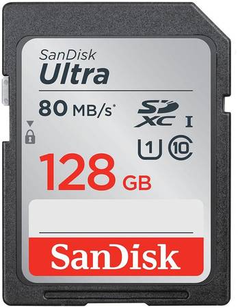 Карта памяти SanDisk SDXC 128GB (SDSDUNR-128G-GN3IN) Ultra 965844463746977