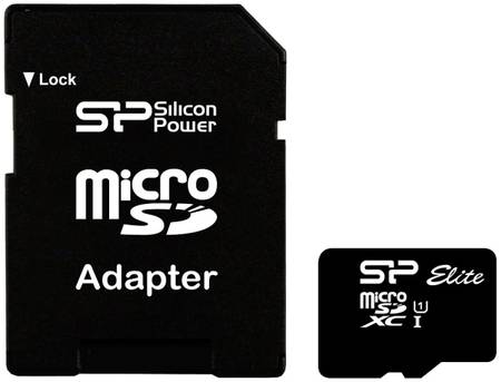 Карта памяти Silicon Power Elite Gold microSDXC 64GB + адаптер (SP064GBSTXBU1V1GSP) 965844463746978