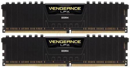 Оперативная память Corsair 32Gb DDR4 3600MHz (CMK32GX4M2Z3600C18) (2x16Gb KIT) Vengeance LPX